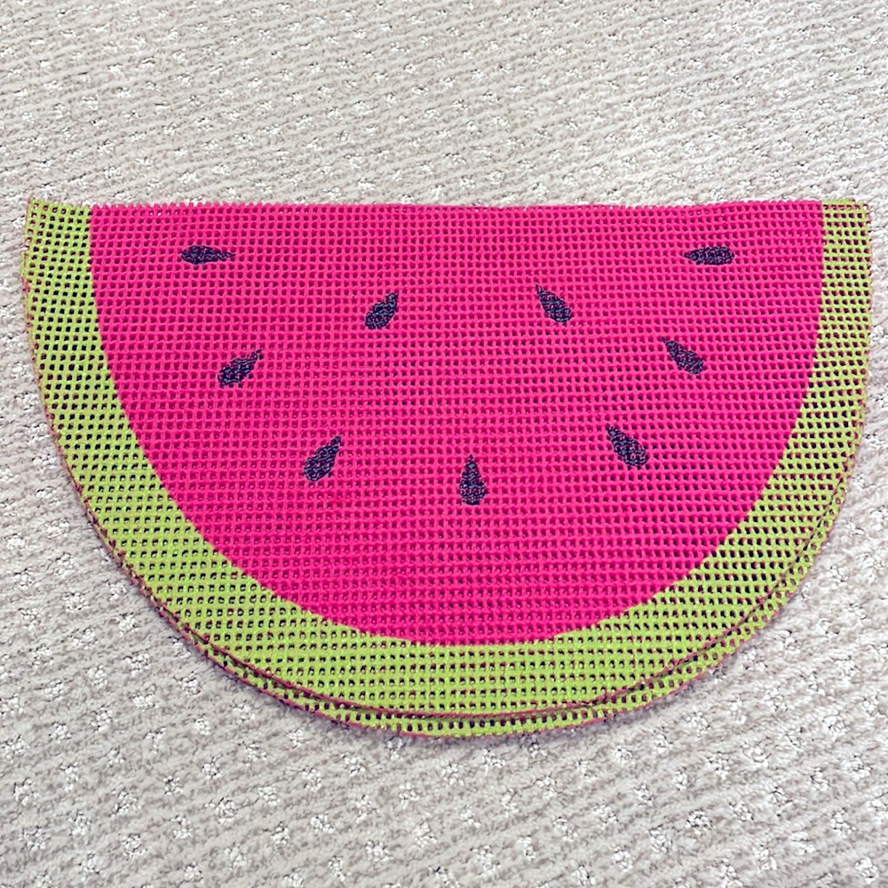 Set of (5) Watermelon placements